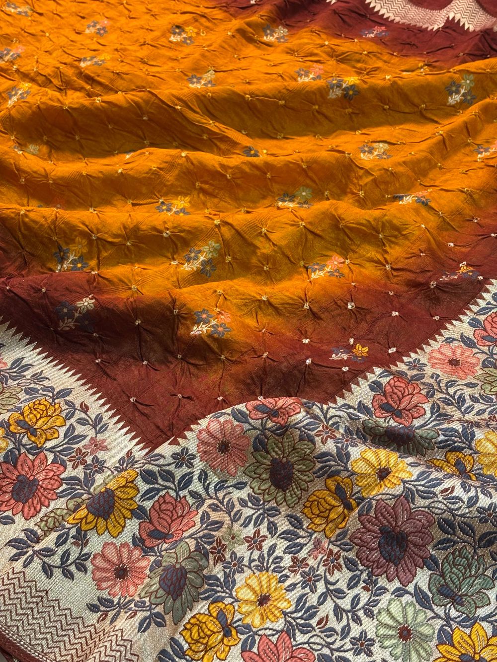 Viscose Tussar Banarasi Saree